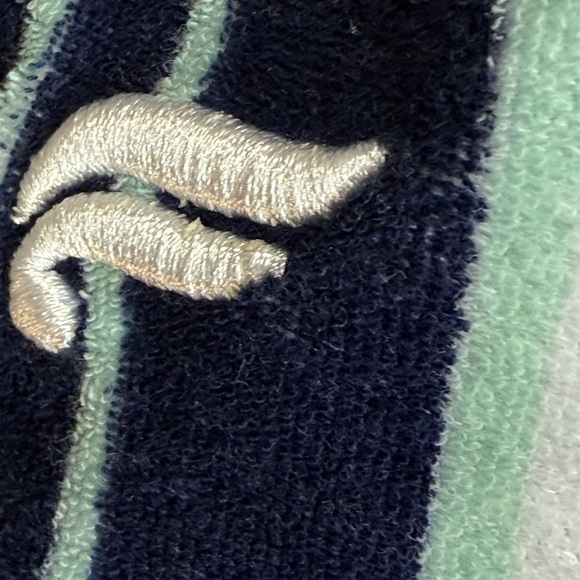 Fabletics Island Terry Cloth Everyday Shorts Striped Drawstring Elastic Size S - Picture 4 of 6